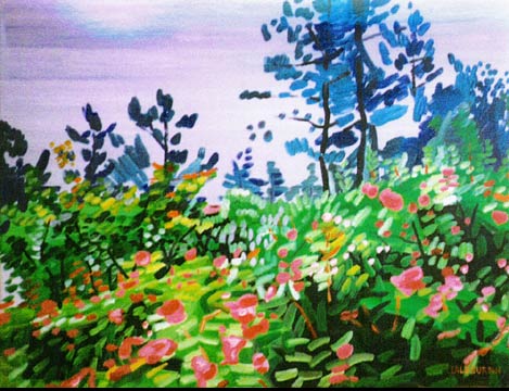 Huile sur toile 65 x 50