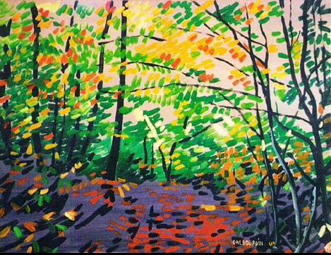 Huile sur toile 65 x 50