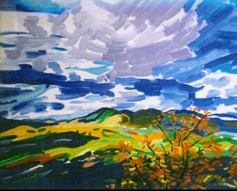 Huile sur toile 65 x 50