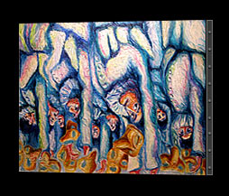 Huile sur toile 130 x 97