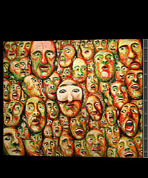 Huile sur toile 195 x 130